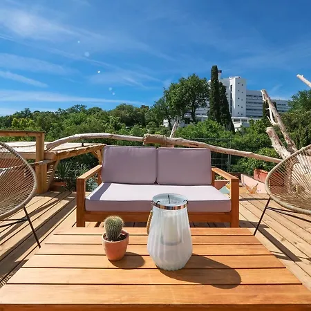 公寓 Private Rooftop St Tropez